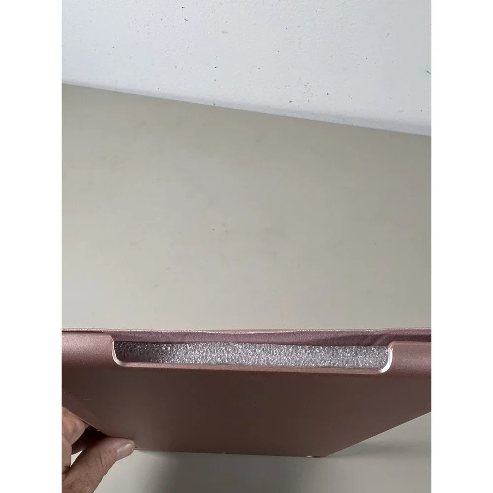 Rose Gold Tri Fold Tablet Case Cover Stand For iPad 10.2 inch